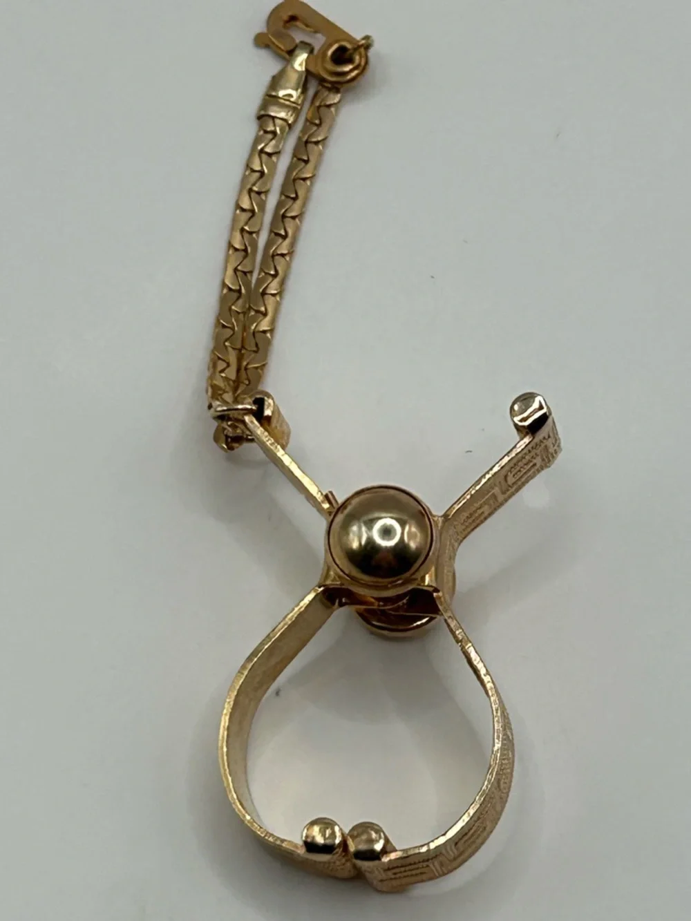 Abon 14K Gold Plated Glove Ring